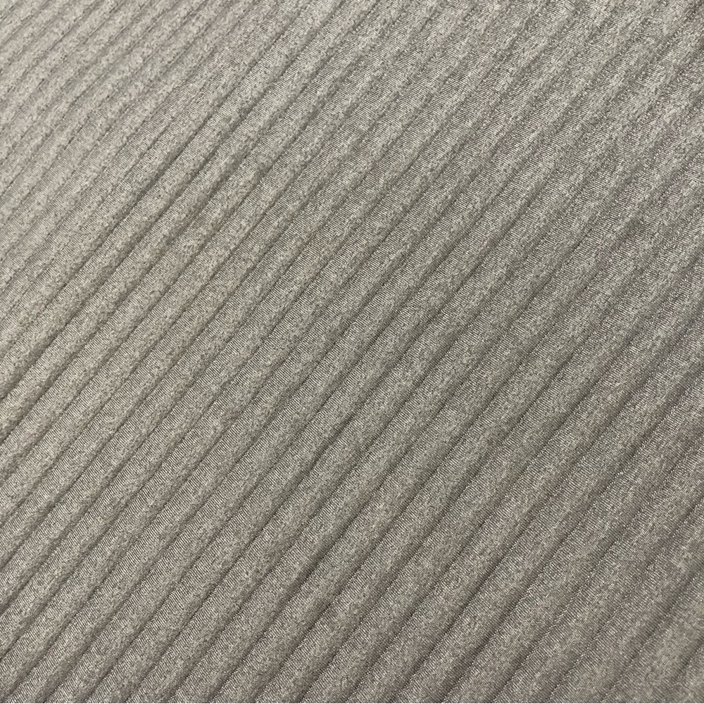 L.L. Bean Gray Ribbed Crewneck with Green Trim - Picture 5 of 16